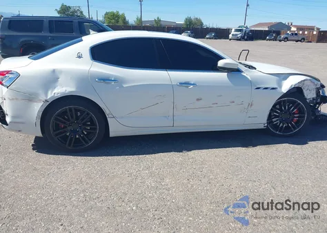 2019 Maserati Ghibli S Granlusso из США, поврежденный, VIN ZAM57YSL9K1312740